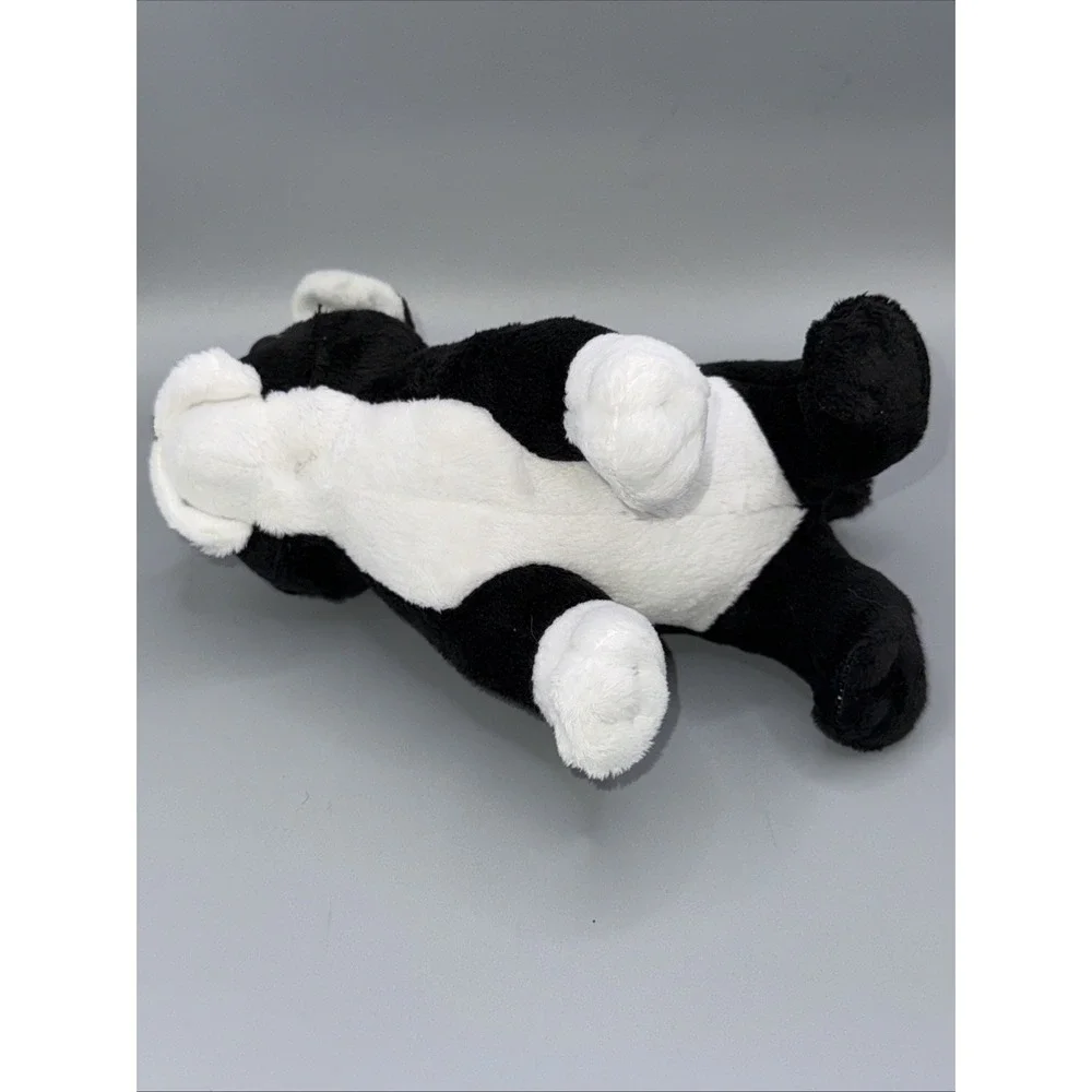 Battat Our Generation Black & White Pug Dog 7in Plush Stuffed Animal Toy